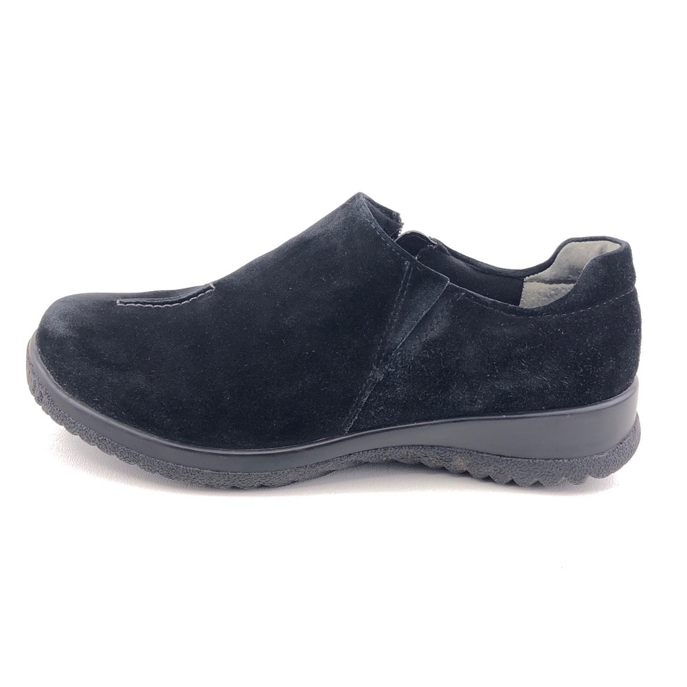 Drew Haley Black Leather Orthotic Comfort Shoes 10W